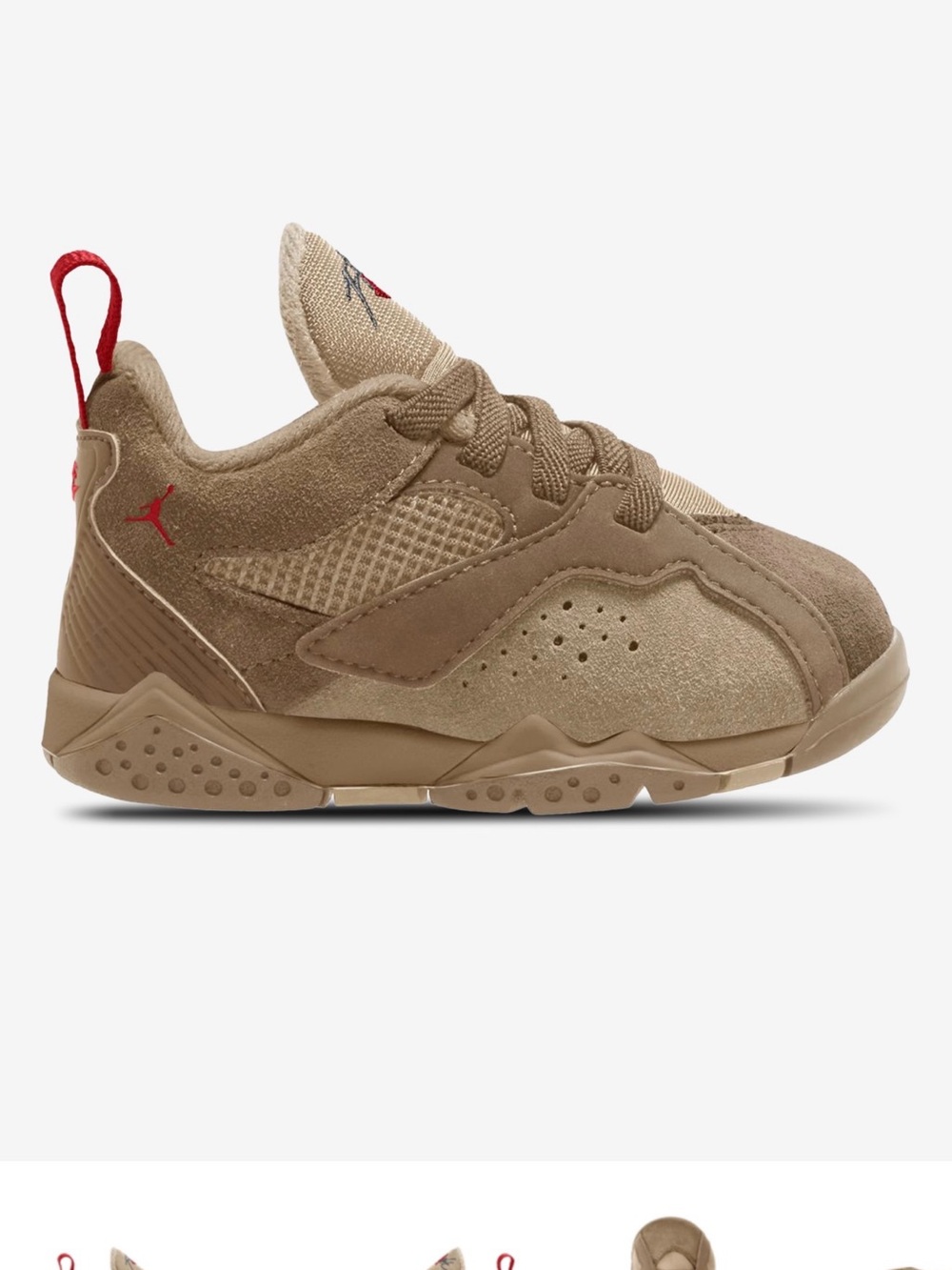 Jordan MVP 92 (TD) Sneakers in Desert Camo and Mushroom